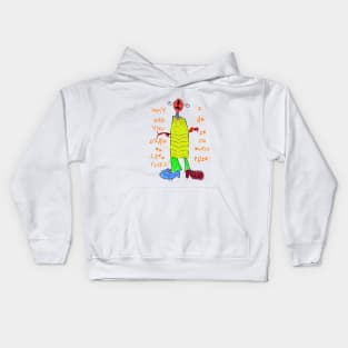 Why draw me in so much pain Kids Hoodie